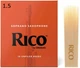 Трость для сопрано саксофона D'Addario Rico - Soprano Sax #1.5 (1шт) - изображение 1