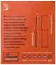 Тростина для кларнету D'Addario Rico - Bb Clarinet #1.5 (1шт) (6174) - зображення 3