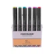 Набор маркеров для скетчинга Finecolour Brush-mini Skin SET 12 цветов EF103-FS12 - изображение 1