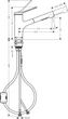 Смеситель Hansgrohe Zesis M33 (74800670) - изображение 2
