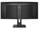 Монітор 34" РК Philips 345B1C/00 вигнутий VA/3440х1440/100 Гц/Display Port/HDMI/USB 3.2 Чорний - зображення 4
