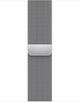 Smartwatch Apple Watch Series 8 GPS + Cellular 41mm Silver Stainless Steel Case with Silver Milanese Loop (MNJ83) - obraz 3