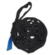 Строп текстильный круглопрядный кольцевой черный (спансет) Load-Tech СТКК Black 1 тонна, 1.5 метра - изображение 1
