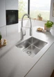 Змішувач для кухні з гнучким виливом Grohe Eurocube (31395000) ( 14979 ) - изображение 3
