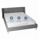 Наматрасник NORDIC СOMFORT LUXE 120х200х35 см пл 250 ТМ IDEIA натяжной с бортом по периметру (8-35199) - изображение 7