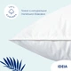 Подушка IDEIA 50*70 - Super Soft Premium з подвійним чохлом перкаль - зображення 5
