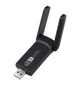 Двухдиапазонный USB 3.0 Wi-Fi 5 (AC) 1300Mbps адаптер 2.4/5GHz Wireless Lan Card Black UWA-2 (U3-AC1300) - изображение 1