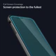 Защитное стекло Spigen Screen Protector EZ FIT Tempered Glass Slim HD для iPhone 12 mini Black (AGL01534) - изображение 5