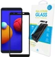 Захисне скло Global Full Glue для смартфона Samsung Galaxy M01 Core Black (1283126505010) - зображення 1