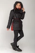 Зимова куртка Miorichi Магда 56 Чорний (01123-black56) - зображення 3