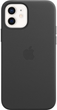 Etui Apple MagSafe Leather Case do Apple iPhone 12/12 Pro Black (MHKG3) - obraz 4