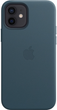 Etui Apple MagSafe Leather Case do Apple iPhone 12/12 Pro Baltic Blue (MHKE3) - obraz 5