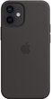 Etui Apple MagSafe Silicone Case do Apple iPhone 12 mini Black (MHKX3) - obraz 5