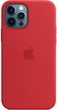 Панель Apple MagSafe Silicone Case для Apple iPhone 12/12 Pro Red (MHL63) - зображення 5