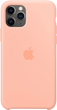 Etui Apple Silicone Case do Apple iPhone 11 Pro Grapefruit (MY1E2) - obraz 1