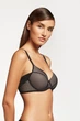 Бюстгальтер жіночий формований Gisela 75E чорний 372 - изображение 3