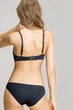 Бюстгальтер жіночий push-up Gisela 70C чорний 305 - изображение 1