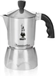 Гейзерна кавоварка Bialetti Fiammetta Silver (3 чашки - 130 мл) - зображення 1