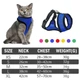 Шлея для собак и кошек Сеточка Size S Blue шея 25 обхват груди 20-38 см - изображение 6
