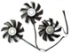 Вентилятор Everflow для видеокарты MSI Duke T129215SU (PLD09210S12HH PLD09210B12HH) комплект 3 шт (№357.2) - изображение 1