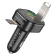 FM-трансмітер модулятор BOROFONE BC43 Flash (QC3.0 2USB 18W) Чорний - изображение 4