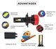 LED лампы Light power F5 - серия, 10000 Lm, цоколь H4 - изображение 3