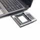 Gembird Adapter połączenia HDD/SSD 2,5'' do SATA/mSATA Niskoprofilowa wnęka na dysk laptopa (MF-95-01) - obraz 2