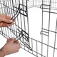 Клітка манеж для собак та інших тварин Springos Puppy run dog cage 160 x 47 см складаний металевий переносний вольєр для квартири та вулиці - зображення 8