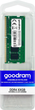 RAM Goodram SODIMM DDR4-2400 8192MB PC4-19200 (GR2400S464L17S/8G) - obraz 1