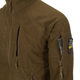 Кофта Alpha Tactical Jacket - Grid Fleece Helikon-Tex Coyote M (Койот) Тактична чоловіча - зображення 7