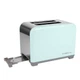 Тостер Vintage Cuisine у ретро стилі 930W М'ятний - изображение 3