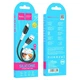 Кабель HOCO X82 USB to Micro 2.4A, 1m, silicone, silicone connectors, Black - изображение 2