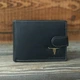 Кошелек мужской DNK Leather DNK-02L-BAW-BLACK - изображение 8