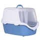Туалет для кішок Stefanplast Cathy Easy Clean 56 х 40 х 40 см Блакитно-білий (8003507986497) - зображення 1