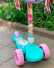 Детский Трехколесный Самокат LS2119 Barbie + Портфель - изображение 3
