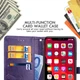 Чехол Vintage для Iphone 12 Pro книжка кожа PU с визитницей фиолетовый - изображение 7