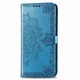 Чехол Vintage для Iphone 11 книжка кожа PU с визитницей голубой - изображение 8