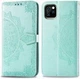 Чехол Vintage для Iphone 13 Pro Max книжка кожа PU с визитницей бирюзовый - изображение 8