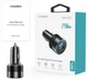 Автомобильное зарядное устройство CHOETECH TC0011-BK 2 USB QC3.0/PD/PPS - изображение 5