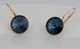 Серьги с кристаллами Сваровски 085947c 2,5см*14мм Синий - изображение 2