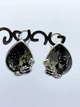 Серьги металлические змея Зеленый 9205 - изображение 1