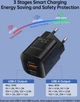 Ładowarka sieciowa Choetech PD5006-EU-BK 2 USB 33 W QC3.0/PD/PPS (PD5006-EU-BK) - obraz 4