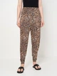 Брюки женские H&M 0186372-2 XS Леопардовые (СА2000001125397) - изображение 1