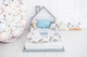 Детская кровать домик Монтессори BUSY WOOD напольная Модель 3 120х60 см серая - изображение 3