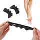 Силіконовий міжпальцевий коректор роздільник пальців Hallux Valgus Black - изображение 2