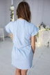 Нічна сорочка для вагітних та для годуючих "Ярина" HN 2XL (640105) Блакитна - зображення 2