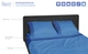 Простынь на резинке Sonex Aero Blue Sapphire 140x200x25 (SO102306) - изображение 2