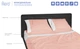 Простынь на резинке Sonex Aero Light Peach 140x200x25 (SO102321) - изображение 2