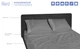 Простынь на резинке Sonex Aero Carbon Grey 180x200x25 (SO102303) - изображение 2