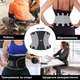 Пояс-корсет для підтримки спини Power System PS-6031 Waist Shaper Grey L/XL - изображение 3